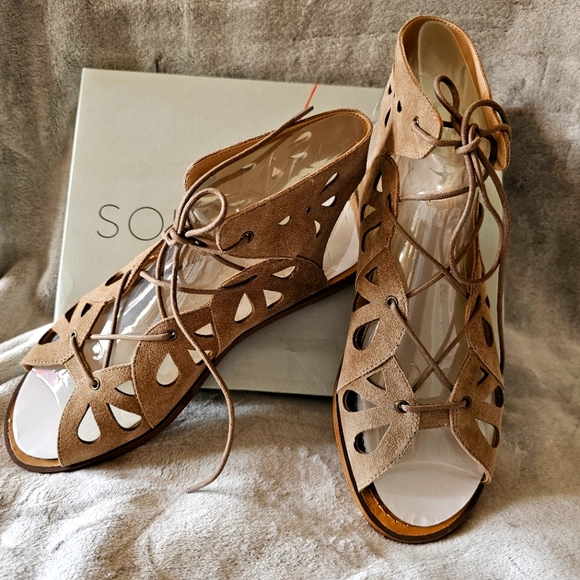 Sole Society Shoes - Sole Society Lylia Gladiator Sandals